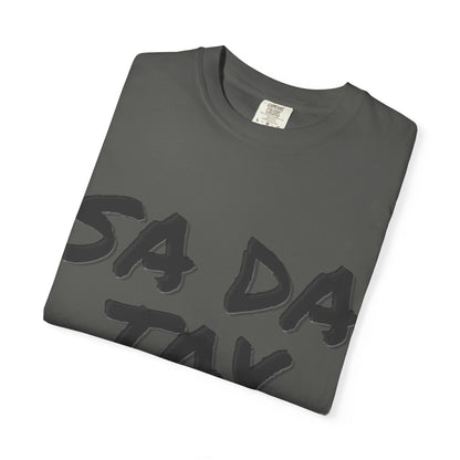 Unisex Garment-Dyed T-shirt “90s Black Film”